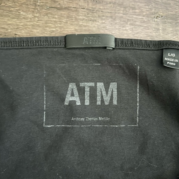 ATM Luxury Finish Pima Cotton Cami Bodysuit sz L - Picture 4 of 7